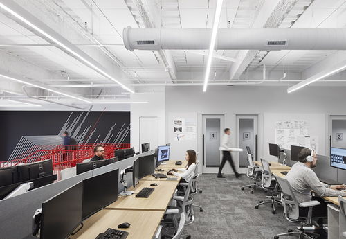 Gensler北卡州羅利市辦公設(shè)計(jì) 視覺(jué)游戲與創(chuàng)新咨詢(xún)的完美融合